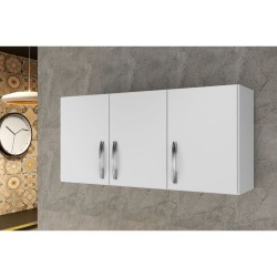ARMÁRIO AÉREO  LIFE  3 PORTAS - BRANCO ARMÁRIO AÉREO  LIFE  3 PORTAS - BRANCO