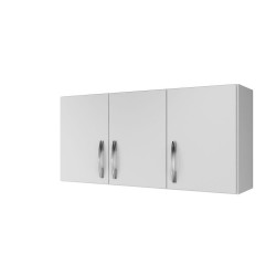 ARMÁRIO AÉREO  LIFE  3 PORTAS - BRANCO ARMÁRIO AÉREO  LIFE  3 PORTAS - BRANCO