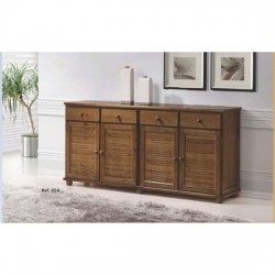 BALCÃO MILANO 4 GAV 4 PTS -REF 54 - IMBUIA CLARO