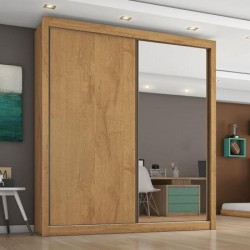 ROUPEIRO ZURIQUE 1PT ESPELHADA 100% MDF