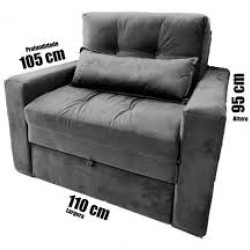 SOFÁ CAMA SOLTEIRO REF 408