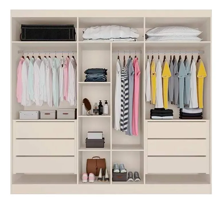 ROUPEIRO OSLO 6PTS 6GAV 100% MDF