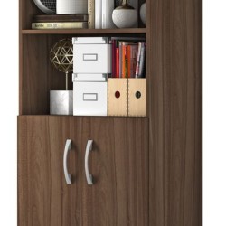 LIVREIRO OFFICE IARA - IMBUIA