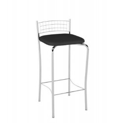 BANQUETA ALTA PB01  - PRETO