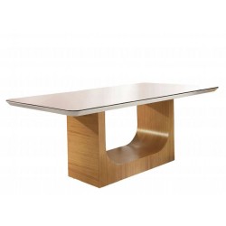 MESA COPACABANA 1,60 X 1,00 - CINAMOMO C/OFF WHITE