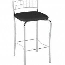 BANQUETA MÉDIA PB02  -  PRETO