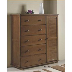 COMODA SAPATEIRA CAIRO - IMBUIA CLARO
