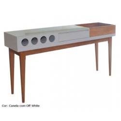 APARADOR ELEGANCE - CANELA / OFF WHITE
