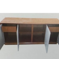 BUFFET MASTER 4 PORTAS - CINAMOMO C/OFF  WHITE