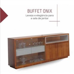 BUFFET ONIX -  CINAMOMO C/OFF  WHITE
