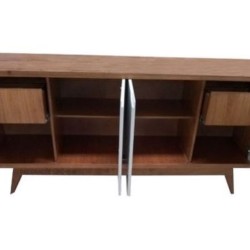 BUFFET VEGAS 4 PORTAS - CINAMOMO / OFF WHITE