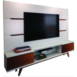 HOME MILANO 1,60 - OFF WHITE C/ CANELA
