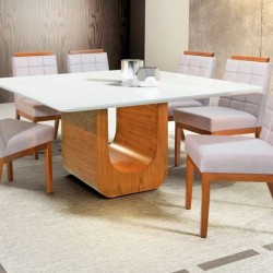 MESA COPACABANA 1,40 X 140 - CINAMOMO