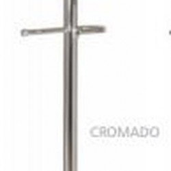 CABIDEIRO COM CALCEIRO - 1,55CM - CROMADO