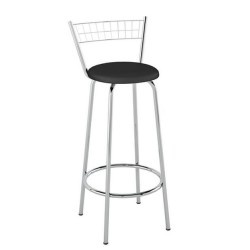 BANQUETA ALTA PB04  -  PRETO