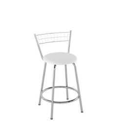BANQUETA BAIXA PB06  -  BRANCO