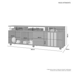 RACK ATRAENTE CANDIAN  - CACAU