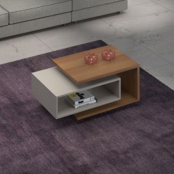 MESA DE CENTRO DIVA - NORONHA / OFF WHITE