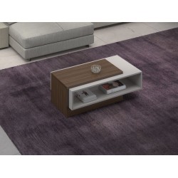 MESA DE CENTRO BELA  - ROVERE / OFF WHITE