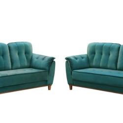 CONJUNTO ESTOFADO 636  3X2 LUG - ANIMALE AZUL