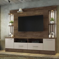 HOME AFETO - CACAU / OFF WHITE