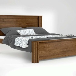 CAMA DE CASAL MONALISA - BRAÚNA