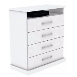 CÔMODA GUARANI PLUS - BRANCO ACETINADO