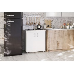 BALCÃO NATAL PARA COOKTP -  BRANCO 79,5 x 72 x 50,5