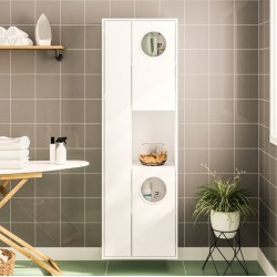ARMARIO MULTIUSO NAVEGANTES - BRANCO 187 x 56,5 x 35,5
