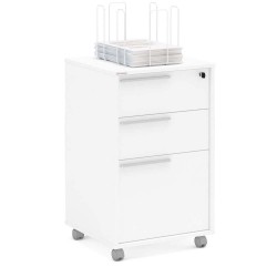 GAVETEIRO MAIA C/CHAVE - BRANCO 46,5 cm x 75,8 cm x 45 cm