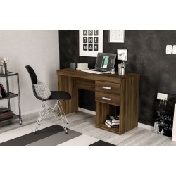 MESA MALTA 2 GAVETAS - NEW AVELÃ 120 cm x 75,5 cm x 46,5 cm