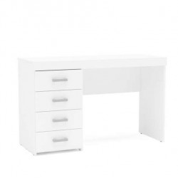 MESA MALTA 4 GAVETAS - BRANCO 120 cm x 75,5 cm x 46,5 cm