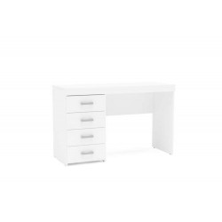 MESA MALTA 4 GAVETAS - BRANCO 120 cm x 75,5 cm x 46,5 cm