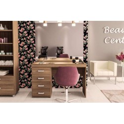 MESA MALTA 4 GAVETAS - CASTANHO 120 cm x 75,5 cm x 46,5 cm