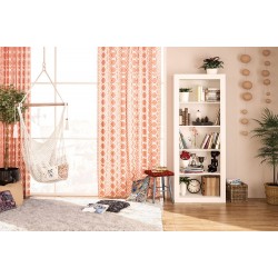 ESTANTE COM VISTAS - BRANCO 70,4 cm x 177,8 cm x 30,3 cm