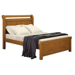 CAMA CASAL ZARA 1,60M - IMBUIA