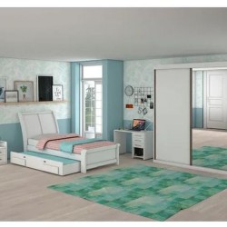 CRIADO ROMA  BRANCO (FOSCO) 0,57 x 0,60M x 0,40M