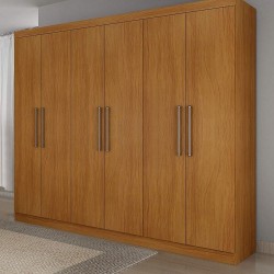 GUARDA-ROUPA ZEUS 6 PTS - IMBÚIA