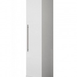 ARMÁRIO 1 PORTA ROMA COM PRATELEIRAS - BRANCO (FOSCO)