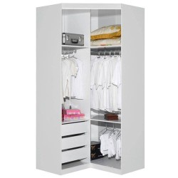 ARMÁRIO CLOSET ROMA - BRANCO (FOSCO)