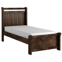 CAMA SOLTEIRO ZARA - ÉBANO