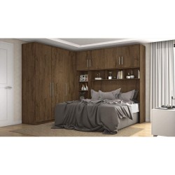 CONJUGADO CASAL IMOLA 100% MDF - BRAÚNA