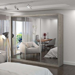 ROUPEIRO TORONTO COM 3 PT ESPELHADAS - COSTAS  3mm - ARTICO 275 x 235 x 635